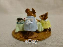 Wee Forest Folk Mousie's Bake Sale Special Edition M-220 Green Retired