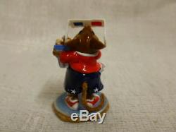 Wee Forest Folk Mousie's Matinee Fourth of July Special M-288 Retired