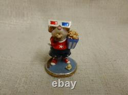 Wee Forest Folk Mousie's Matinee Fourth of July Special M-288s Retired