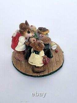 Wee Forest Folk Mousies Christmas Bake Sale M-220 Retired Donna Peterson