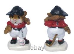 Wee Forest Folk Ms-15 Batter Up Red Sox 2007 Champions! Mint-retired Htf