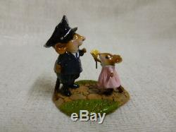 Wee Forest Folk My Hero Special Edition M-525 Police Officer Retired
