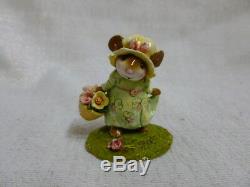 Wee Forest Folk My Little Yellow Basket Easter Edition M-346a Retired
