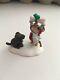 Wee Forest Folk Not Until Christmas Mouse & Dog With Bone Retired M-428a
