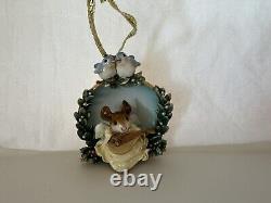 Wee Forest Folk Ornament CO-01 Christmas Angel WP Retired NIB