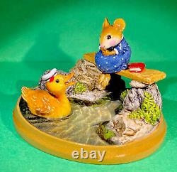 Wee Forest Folk PM-4 Just Ducky. Retired 2004. Fast Free Shipping