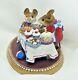 Wee Forest Folk Patriotic Mouseys Bake Sale Red White Blue M-220 1996 Retired DP
