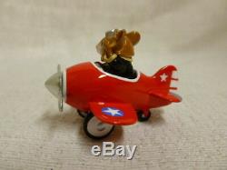Wee Forest Folk Pedal Plane Fourth of July Special M-309 Retired Red
