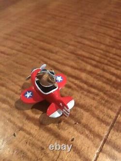 Wee Forest Folk Pedal Plane Fourth of July Special M-309 Retired RedCute