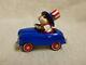Wee Forest Folk Pedal Pusher Fourth of July Special M-270 Retired Blue Car
