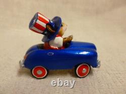 Wee Forest Folk Pedal Pusher Fourth of July Special M-270 Retired Blue Car