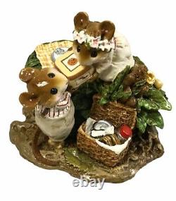 Wee Forest Folk Picnic On The Riverbank Special Edition FS-6 Retired With Box