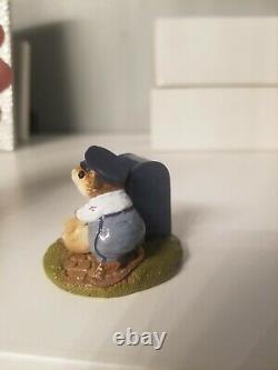 Wee Forest Folk Postmouster 1984 Retired, Rare, Signed by WP, LTD-1 free ship