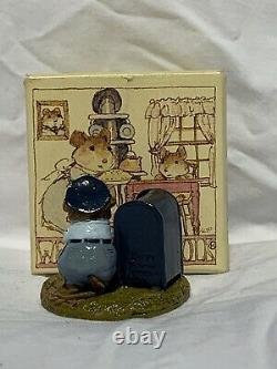 Wee Forest Folk Postmouster LTD-1, 1984 Retired, Rare, Signed by WP