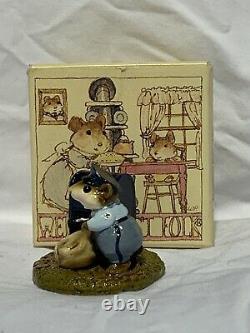 Wee Forest Folk Postmouster LTD-1, 1984 Retired, Rare, Signed by WP