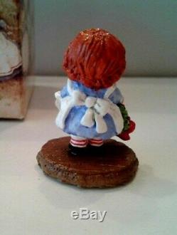 Wee Forest Folk RAGGEDY ANN No Number RARE Special Tour Piece RETIRED Christmas