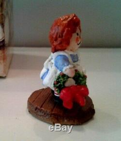 Wee Forest Folk RAGGEDY ANN No Number RARE Special Tour Piece RETIRED Christmas