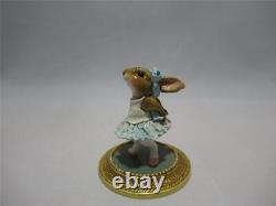 Wee Forest Folk Rabbit Dancer a la Degas Retired WFF Meadow Muse Box