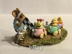 Wee Forest Folk Racey Chicks Easter RETIRED