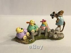Wee Forest Folk Racey Chicks Easter RETIRED