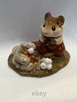 Wee Forest Folk Retired Campfire Mouse