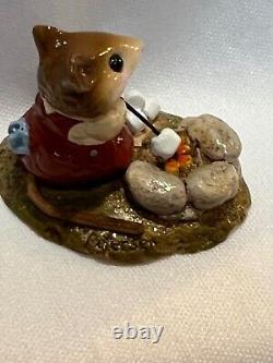 Wee Forest Folk Retired Campfire Mouse
