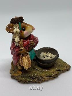 Wee Forest Folk Retired Chief Mouse-Asoit