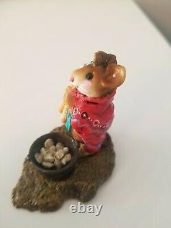 Wee Forest Folk Retired Chief Mouse-Asoit M- 197, Free Shipping, Signed AP