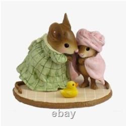 Wee Forest Folk Retired Figurine M-366s Bundle of Joy (Green)