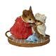 Wee Forest Folk Retired Figurine M-366s Bundle of Joy (Red)