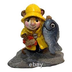 Wee Forest Folk Retired Fisher Mouse M-041