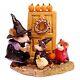Wee Forest Folk Retired Halloween Figurine M-280a Welcome Trick or Treaters