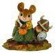 Wee Forest Folk Retired Halloween Figurine M-443 Eric the Reticent