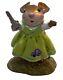Wee Forest Folk Retired Mouse Expo Custom Day Dreamer With Key and Car