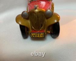 Wee Forest Folk Retired RARE GOLD GRILL Red Sunday Drivers