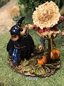 Wee Forest Folk Retired Scared Crow MINT
