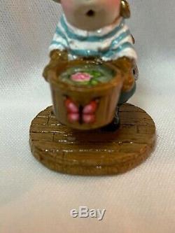 Wee Forest Folk Retired Special Color Custom Pirate Smee with Waterlily Butterfly