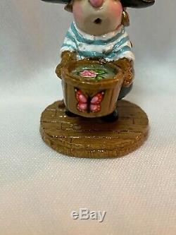 Wee Forest Folk Retired Special Color Custom Pirate Smee with Waterlily Butterfly