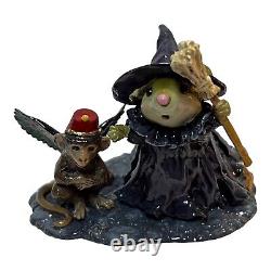 Wee Forest Folk Retired Special Witch & Winged Monkey Ltd Fairy Tales 2007