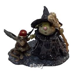 Wee Forest Folk Retired Special Witch & Winged Monkey Ltd Fairy Tales 2007