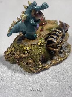 Wee Forest Folk Retired THE DRAGON SLAYER (DP) WFF SPECIAL COLOR M-377z