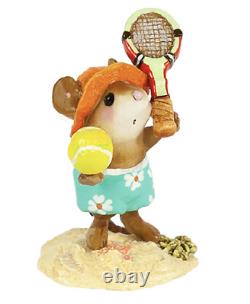 Wee Forest Folk SUN AND GAMES! , WFF# M-349f, Beach Mouse, Retired LTD 2021