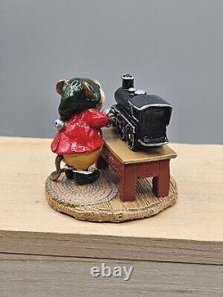 Wee Forest Folk Santa's Trainee M 116 1984 By Retired Rare