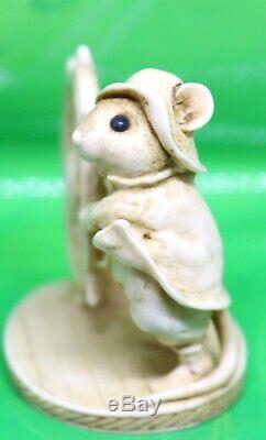 Wee Forest Folk Sea S-08 Retired Scrimshaw William Abbe Sailor Mouse 1996
