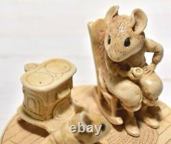 Wee Forest Folk Sea S-12 Retired Scrimshaw Ishmael White Sailor Mouse 1996