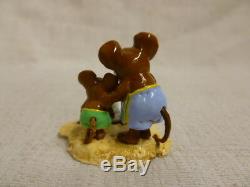 Wee Forest Folk Snail Watch Special Edtion M-368a Mouse Beach Retired