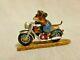 Wee Forest Folk Sparkey Special Edition Flames M-314 Retired Motorcycle Bike