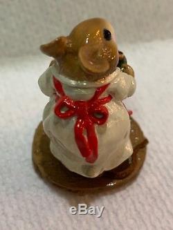 Wee Forest Folk Special Color Retired Glass Pheasant Pearlized Sugar & Spice