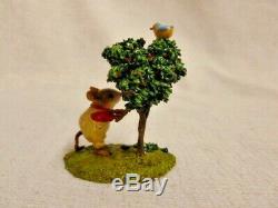 Wee Forest Folk Spruce Up Special Edition M-397 Retired Mouse Figurine