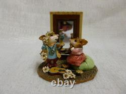 Wee Forest Folk Stitch In Time 1960s Special LTD-10 (B) Turquoise Pink Retired